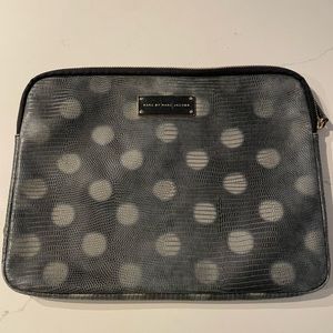 Marc Jacobs polka dot laptop case